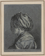 TvB G 4688
<br/>
Portret van meisje met hoofddoek
<br/>
<em>Bonnet, Louis Marin (1743 - 1793)</em>
